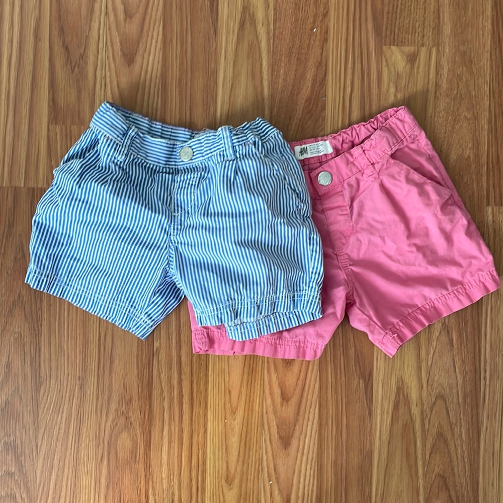 H&M Girls Toddler Shorts Size US 3-4
